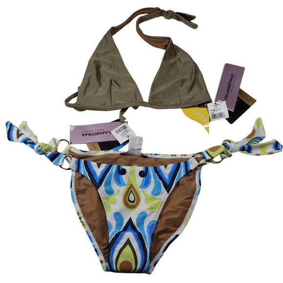 Calvin Klein Multicolor Bikini Set - Picture 1 of 6